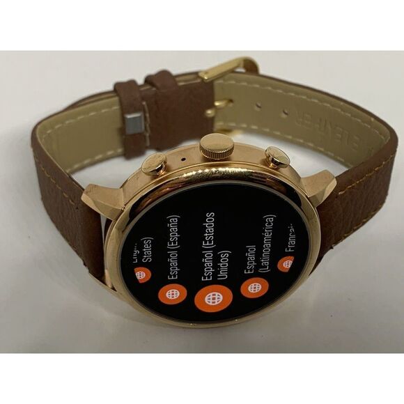 Fossil Gen 4 Authentic Digital Dial Smart Watch Custom Band FTW6018 ZA325 - Picture 8 of 12